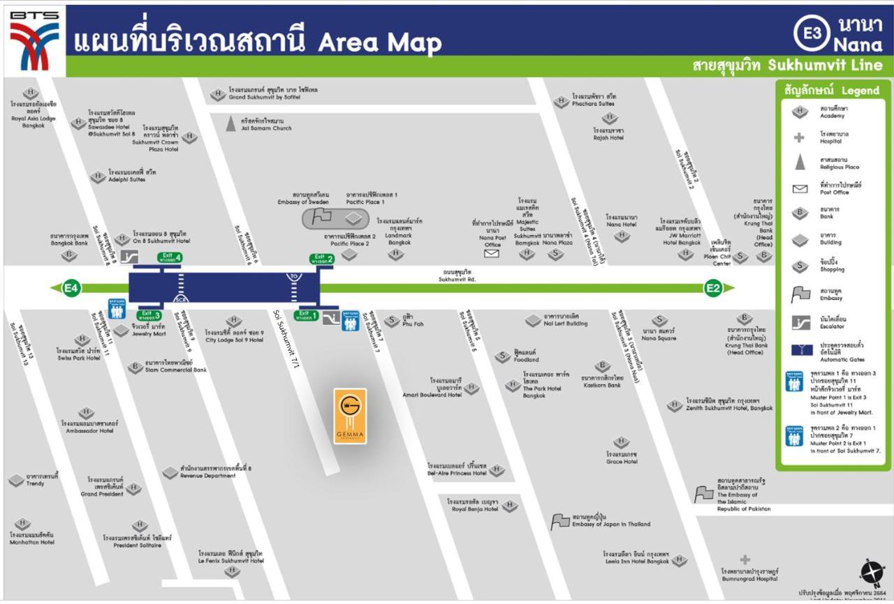 Gemma Sukhumvit 호텔 방콕 외부 사진